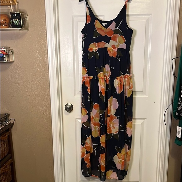 Maurices Blue Sleeveless Maxi Sundress - Picture 1 of 6